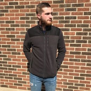 Calvin Klein men’s Fleece Jacket grey large